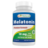 Best Naturals, Melatonin, 10 mg, 120 Tabs