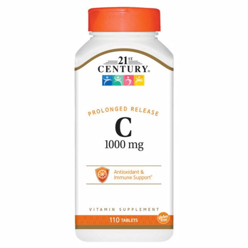 Vitamin C Prolonged Release 110 Tabs By 21st Century