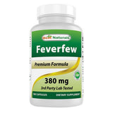 Best Naturals, Feverfew, 380 mg, 180 Caps
