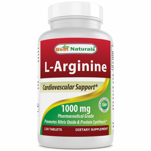 L-Arginine 120 Tabs By Best Naturals