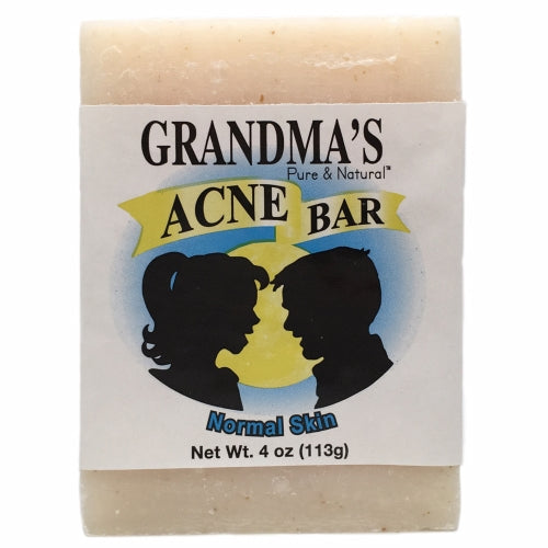 Acne Bar for Oily Skin 4 Oz By Grandmas Pure & Natural