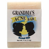 Grandmas Pure & Natural, Acne Bar for Oily Skin, 4 Oz