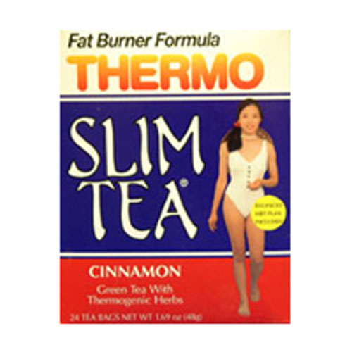 Thermogenic Slim Tea Cinnamon 24 Bags By Hobe Labs
