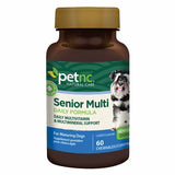 Petnc, Senior Multi Daily Formula for Dogs, 60 Count