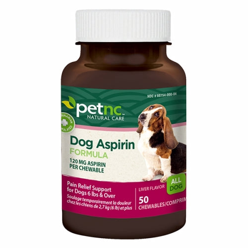 Dog Aspirin 50 Count By Pet NC