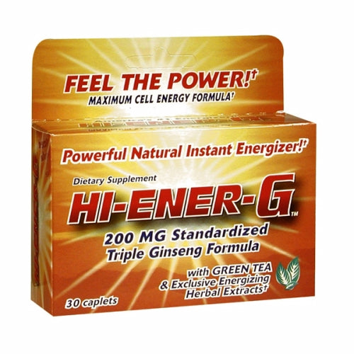 Hi-Ener-G 30 Caplets By Hi-Ener-G