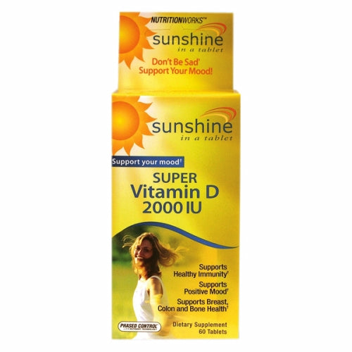 Vitamin D 60 Caps By Sunshine
