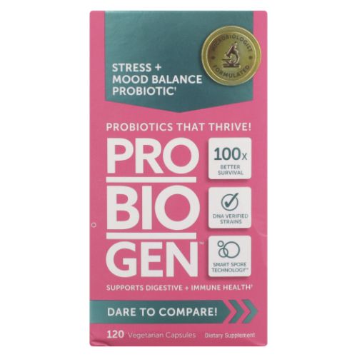 Probiogen, Stress & Mood Balance Probiotic, 120 Veg Caps