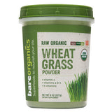 Bare Organics, Wheatgrass Powder, 8 Oz