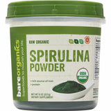 Bare Organics, Organic Spirulina Powder, 8 Oz