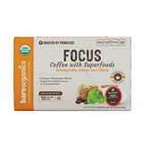 Bare Organics, Focus Coffee K-Cups, 10 Count