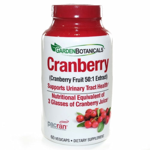 Cranberry 60 Veg Caps By Garden Botanicals