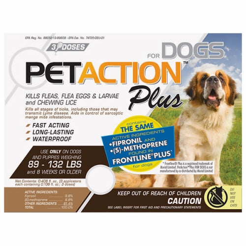 Pet Action Plus X Large Dog 3 Count By Pet Action