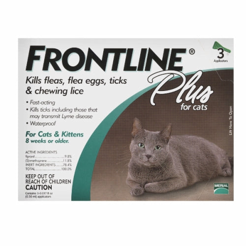 Frontline Plus, Frontline Plus for Cats, 3 Count