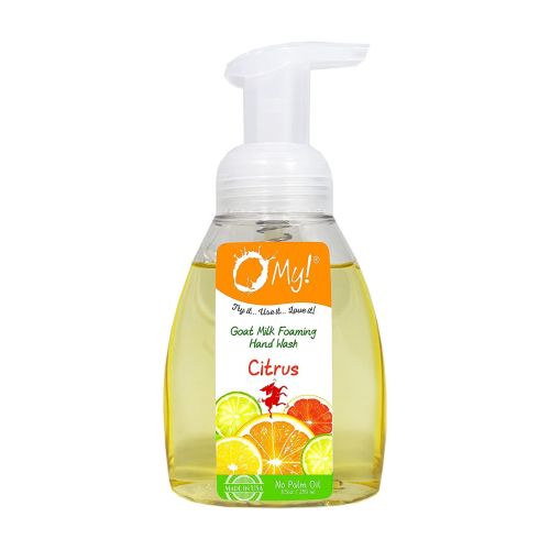 O MY!, Goat Milk Foaming Hand Wash, Citrus 8.5 Oz