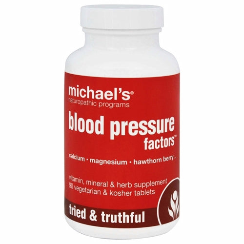 Blood Pressure Factors 90 Tabs By Michael's Naturopathic