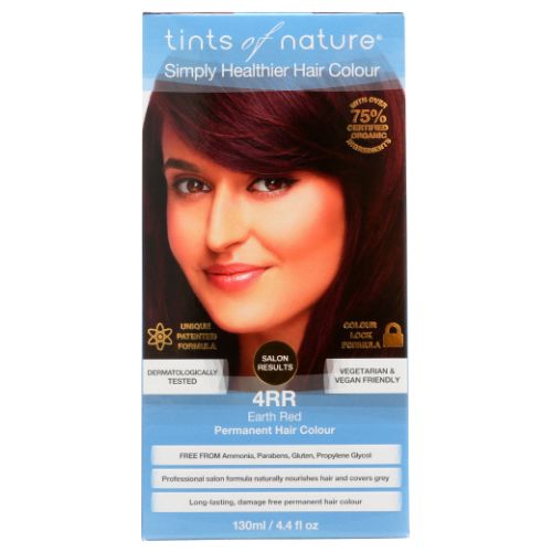 Tints of Nature, Permanent Color Earth Red 4RR, 4.4 Oz