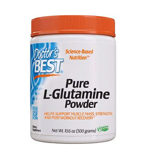 Doctors Best, L-Glutamine Powder, 300 Grams