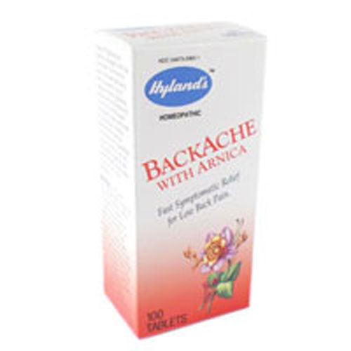 Backache With Arnica 100 Tabs By Hylands