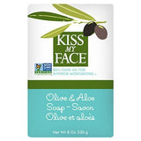 Kiss My Face, Bar Soap Olive & Aloe, 8 Oz