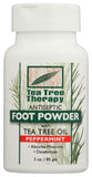 Tea Tree Therapy, Antiseptic Foot Powder Peppermint, 3 Oz