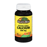 Nature's Blend, Nature's Blend Oyster Shell Calcium Tablets, 500 mg, 100 Tabs