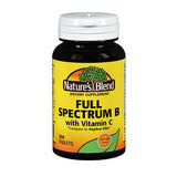 Nature's Blend, Nature's Blend Full Spectrum B with Vitamin C, 100 Tabs