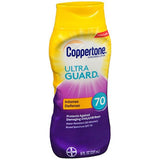 Coppertone Ultra Guard Sunscreen Lotion SPF 70 8 Oz By Coppertone