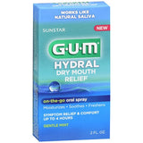 Gum Hydral Dry Mouth Relief On-The-Go Oral Spray Gentle Mint 2 Oz By Gum