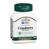 21st Century, 21st Century Standardized Cranberry Extract Vegetarian Capsules, 60 Caps