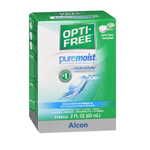 Opti-Free Puremoist Multi-Purpose Disinfecting Solution 2 Oz By Opti-Free