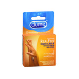 Durex, Durex Avanti Bare Realfeel Ultra Fine Lubricated Polyisoprene Non-Latex Condoms, 3 Each