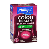Phillips' Colon Health Daily Probiotic Capsules 60 Caps By Phillips