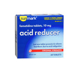 Sunmark, Sunmark Acid Reducer Tablets Original Strength, 10 mg, 60 Tabs