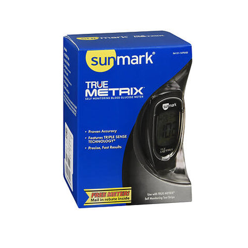 Sunmark, Sunmark True Metrix Self Monitoring Blood Glucose Meter, 1 Each