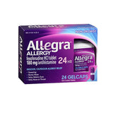 Allegra, Allegra Allergy 24 Hr Gelcaps, 24 Caps