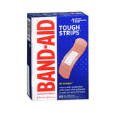 Band-Aid, Band-Aid Tough Strips Adhesive Bandages All One Size, 60E ach