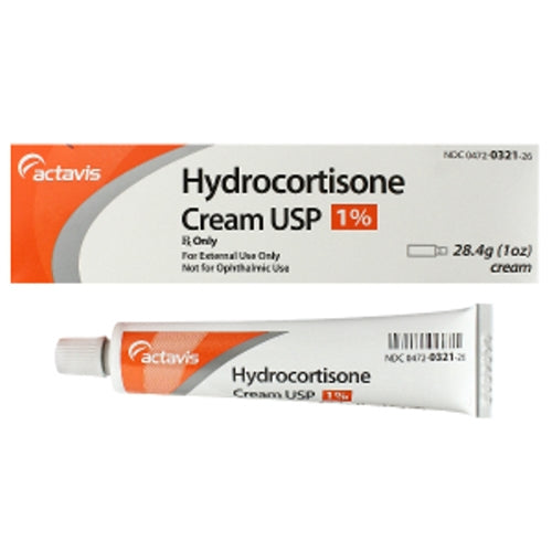 Hydrocortisone Cream 1% 28.4 Grams By Actavis