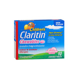 Claritin, Claritin Children's 24 Hour Allergy Chewable Tablets Bubble Gum Flavored, 10 Tabs