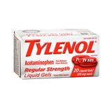 Tylenol, Tylenol Acetaminophen Regular, 20 Caps