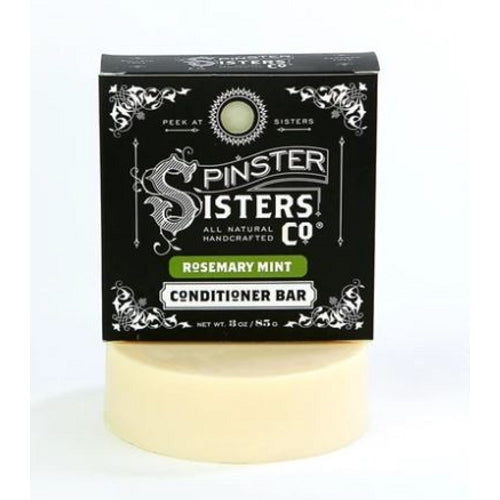 Rosemary Mint Conditioner Bar 3 Oz By Spinster Sisters Co
