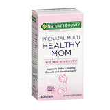 Nature's Bounty, Nature's Bounty Optimal Solutions Healthy Mom Prenatal Multi Softgels, 60 Softgels