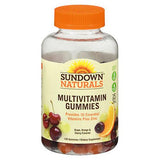 Sundown Naturals, Sundown Naturals Multivitamin Gummies, Grape, Orange & Cherry Flavored, 120 Each