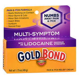 Gold Bond, Gold Bond Medicated Pain & Itch Relief Cream With Lidocaine Maximum Strength, 1.75 Oz