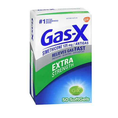 Gas-X, Gas-X Softgels Extra Strength, 50 Caps