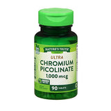 Nature's Truth, Nature's Truth Ultra Chromium Picolinate Tablets, 1000 mg, 90 Tabs