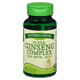 Nature's Truth, Nature's Truth Super Ginseng Complex Plus Royal Jelly Quick Release Capsules, 800 Mg, 60 Caps