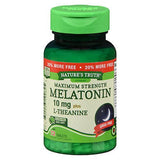 Nature's Truth, Nature'S Truth Melatonin 10 Mg Plus L-Theanine Tablets, 10 Mg, 72 Tabs