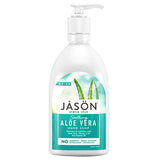 Jason Natural Products, Soothing Aloe Vera Hand Soap, 16 oz