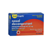 Sunmark, Sunmark Nasal Decongestant Tablets Maximum Strength, 96 Tabs